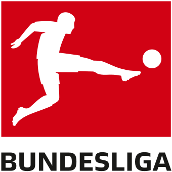 Bundesliga logo on the worldwide football strip