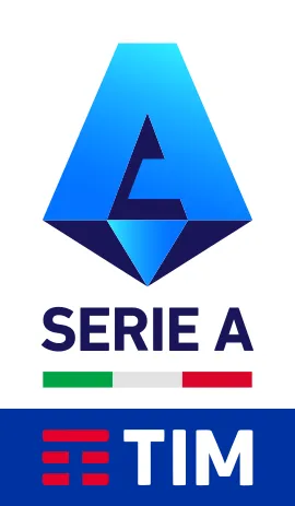 Serie A logo on the worldwide football strip
