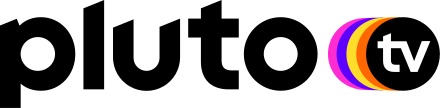 Pluto TV logo, a service with an on-demand library